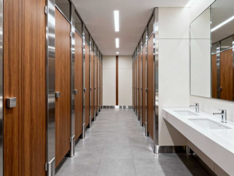 Cubicle Toilet HPL: Partisi Toilet Modern dan Estetis