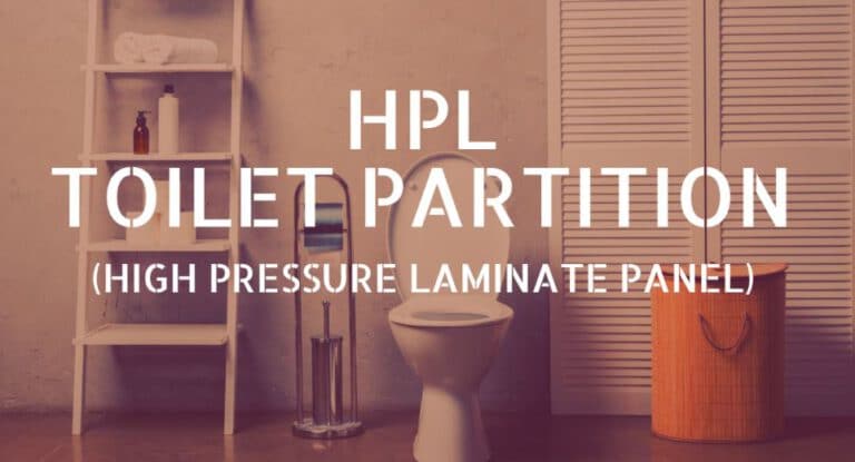 HPL Toilet Partition - High Pressure Panel Cubicle