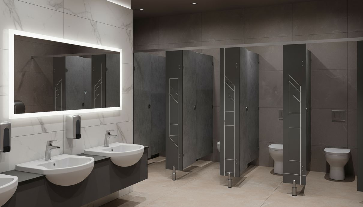 Kayuarus Kreatama: Kontraktor Cubicle Toilet