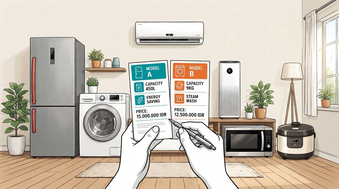 Merk Elektronik Rumah Tangga Terbaik di Indonesia