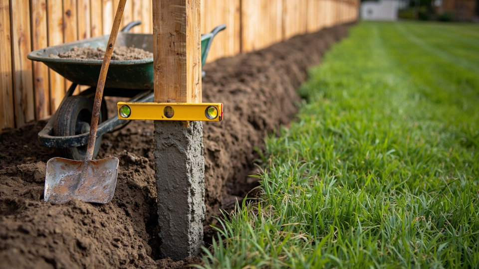 Fence Post Installation Concrete Depth: Frost-Line Guide