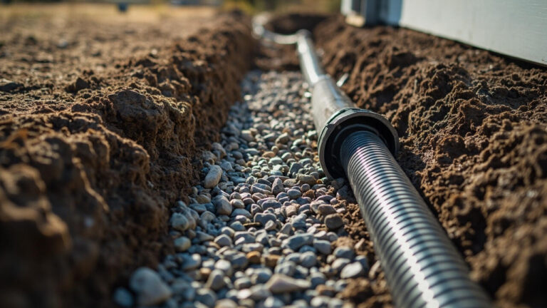 Foundation Drainage Grading Slope & French Drain Guide