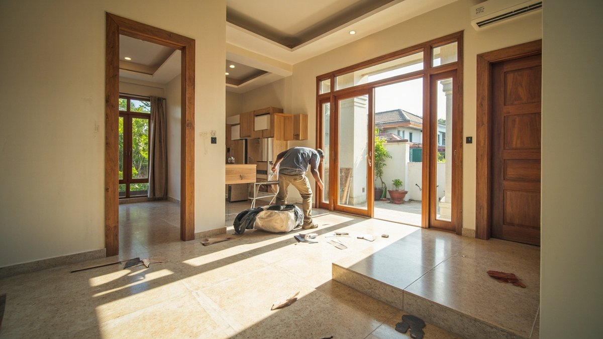 Perbandingan jenis lantai rumah keramik granit vinyl SPC dan parket