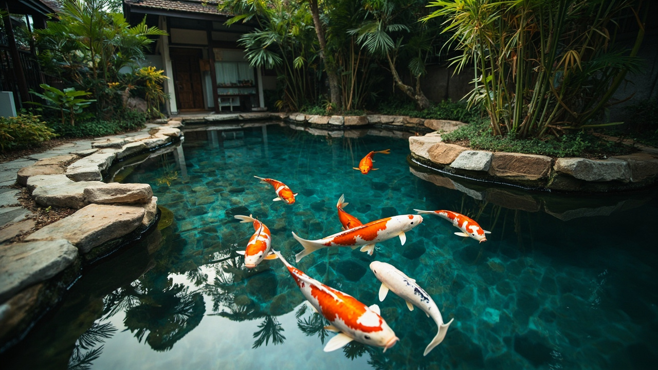 Kolam Koi untuk Pemula: Ukuran Minimal, Filter, dan Biaya yang Realistis